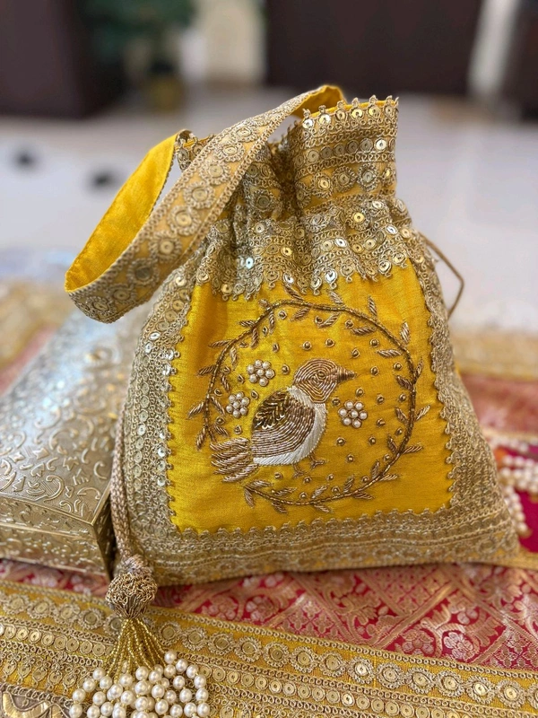 Heavy Work Potlis - Gold