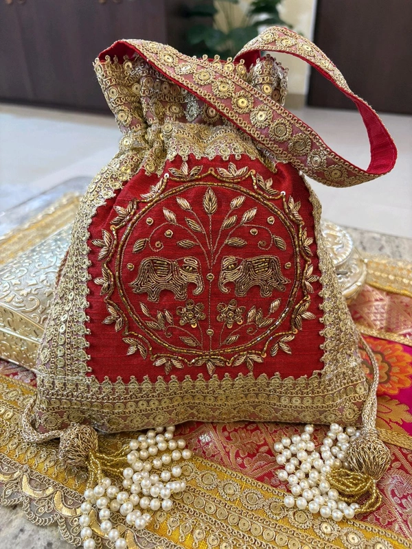 Heavy Work Potlis - Gold