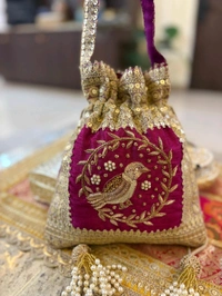 Heavy Work Potlis - Gold