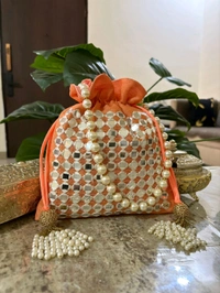 Stunning Mirror Potlis - Guardsman Red