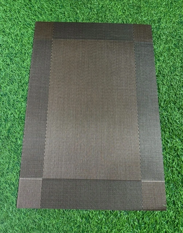 PVC Plastic Mats - Coffee