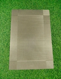 PVC Plastic Mats - Coffee