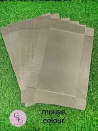 PVC Plastic Mats - Coffee