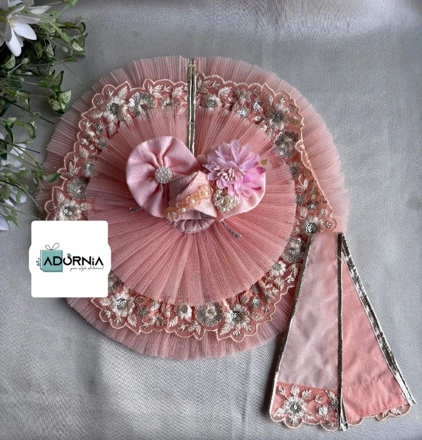 Heavy Ladoo Gopal Poshak - size 3(6 inches)