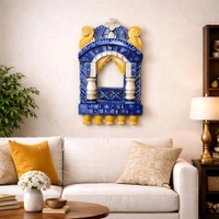 Vibrant Hand Painted Jharokha