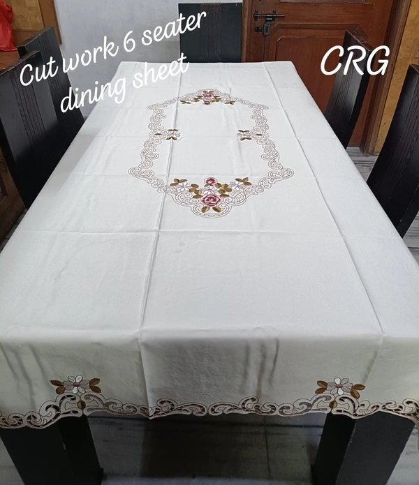 Embroidered Silk Table cover