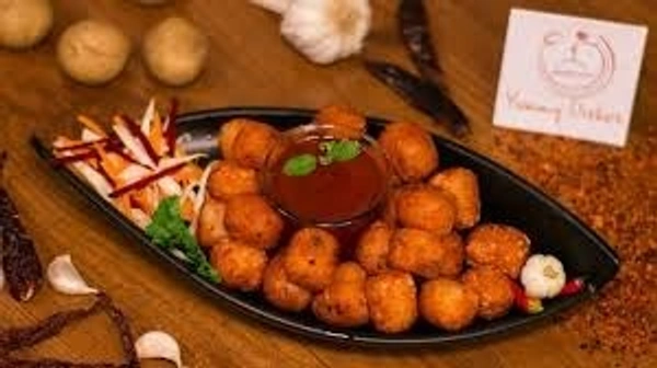 Chilli garlic poppers