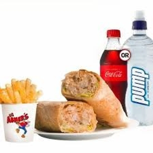 Spring roll+french fries+coke