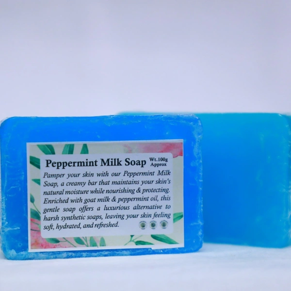 Peppermint Milk Soap - 100 ML