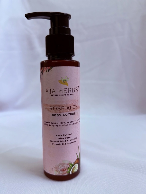 Rose Aloe Body Lotion - 100
