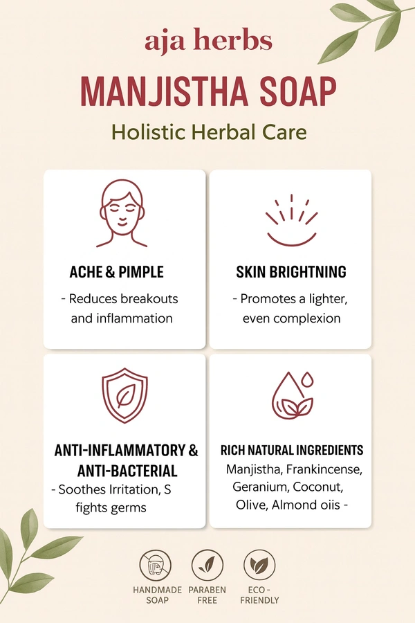 Manjishta Soap - 100 ML