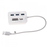 Usb hub combo NEW (white color)