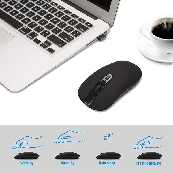 SLIM wireless mouse (black)