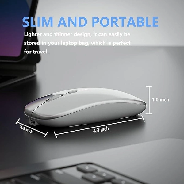 SLIM wireless mouse (white)