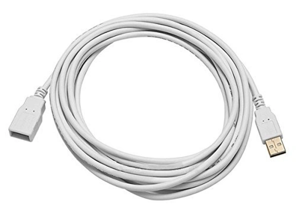 Usb extension white - 10mtr