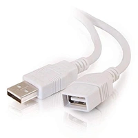Usb extension white - 10mtr