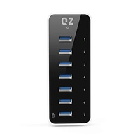 Usb hub 7 port (1 mtr) square