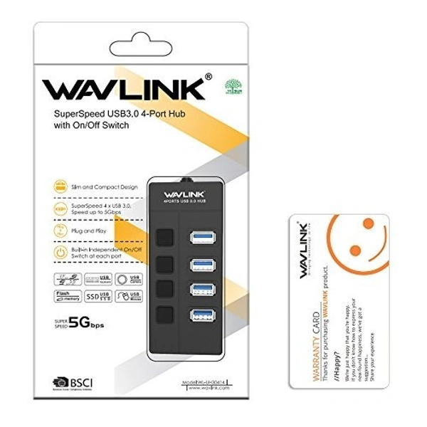 USB 4Hub 4Port 4/Switch 3.0