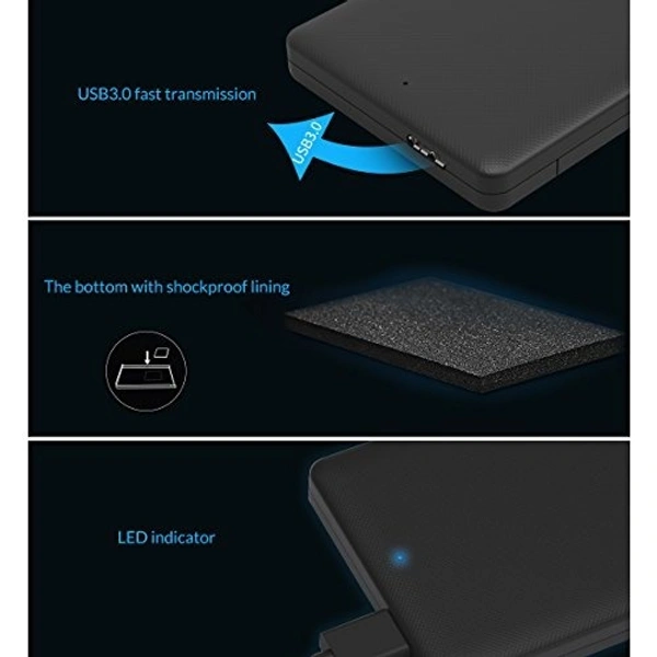 3.0 Black HDD Enclosure