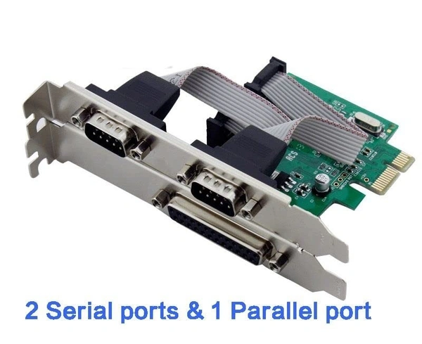 Pci serial + parallel card