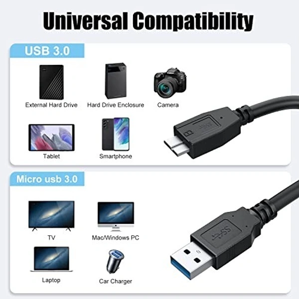 Harddisk cable 3.0 - 75cm