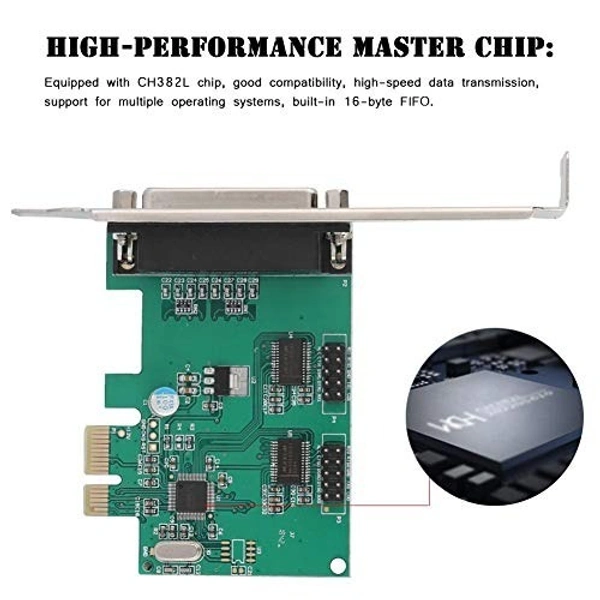 1x (2) serial + (1) parallel card