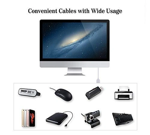 Usb extension white - 1.5mtr