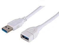 Usb extension white - 3mtr