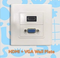 Hdmi+Vga Faceplate