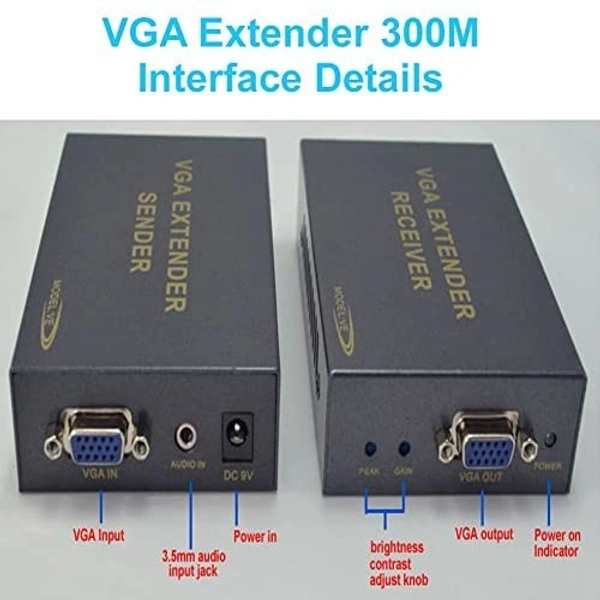 (Ds)300Mtr Vga Extender by Cat5