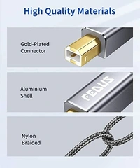 Usb printer white 10m