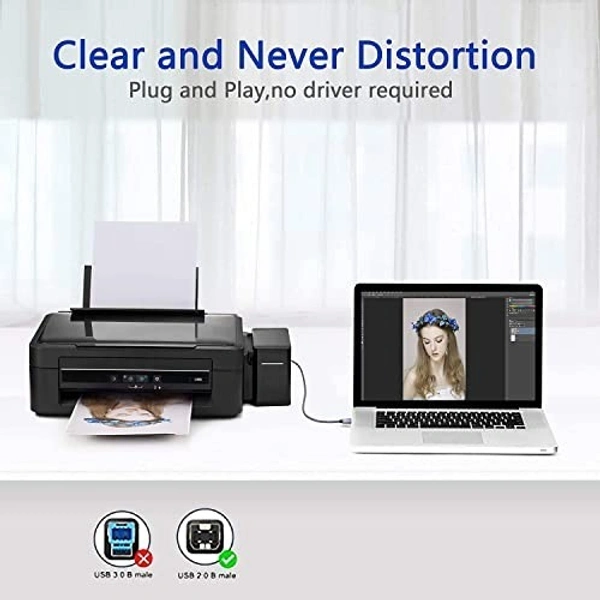 Usb printer white 10m