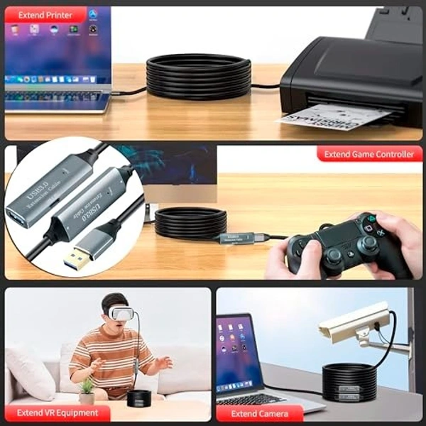 Usb 5 pin cable V3 ACTIVE with IC (10mtr