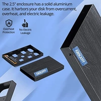 3Tb Supported 3.0Metal Hdd Casing with Usb Cable