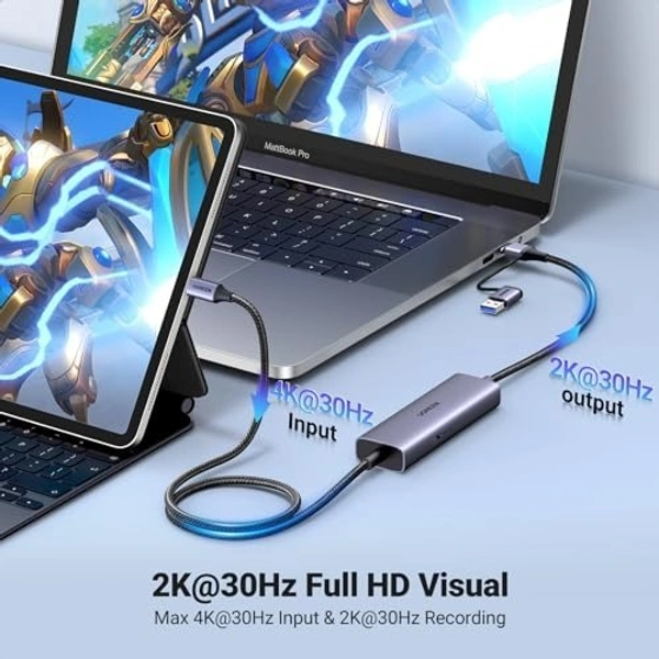 Type C+ USB (2 in 1) Capture Card