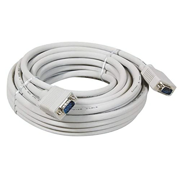 Vga cable white - 25mtr