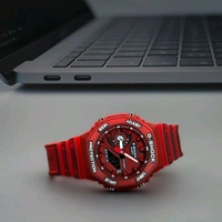 Analog And Digital Manga Edition Classic Top Quality Watch | Day Chronograph, AutoLight, World Time with Automatic Reset