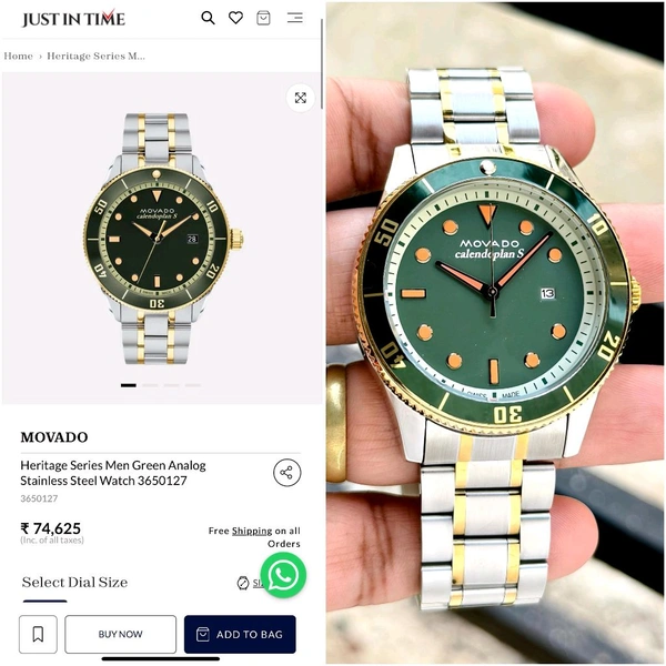 Analog Calendoplan S Watch