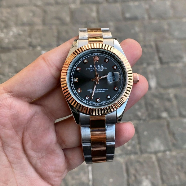 Analog Datejust Quartz Movement Collection With High Quality Strap Best finishing Body & Case