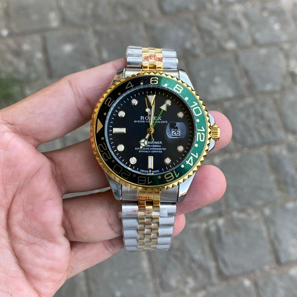 Analog Gmt Master All Working Highest Quality Stainless Steel Bracelet Watch