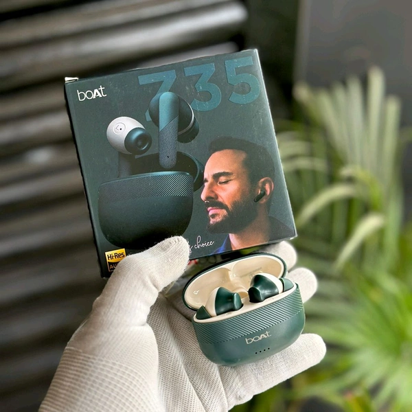 Bluetooth Truly Wireless In Ear Earbuds With Mic - Green