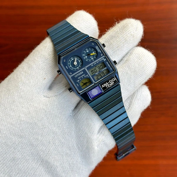 Citizen Ana-digi-temp Next To Origanal Watch With High Quality Strap Best finishing Body & Case - SRCW3