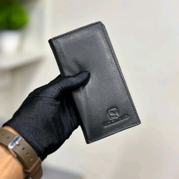 Classic Men's Leather Wallet, Premium Quality with Brand Box Packing, Perfect For Gifting