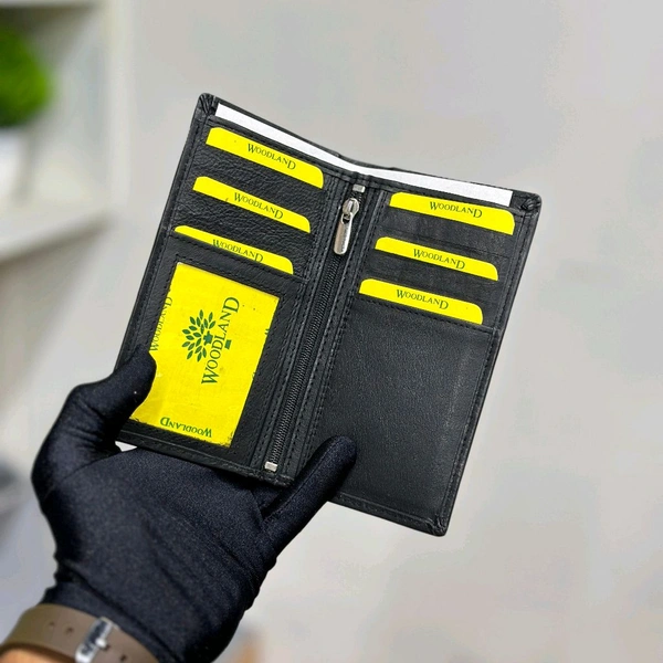 Classic Men's Leather Wallet, Premium Quality with Brand Box Packing, Perfect For Gifting