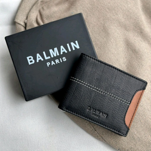 Classic Men's Leather Wallet, Premium Quality with Brand Box Packing, Perfect For Gifting