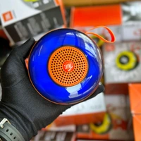 Clip 3 Portable Bluetooth Speaker Dynamic Thunder Sound 1200MAH Battery RGB 5 W Bluetooth Speaker Multicolor, Stereo Channel - Orange