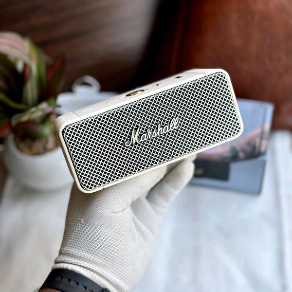 New Emberton 1:1 High End Quality Bluetooth Speaker | HD Code Range Upto 10MTRS | Dolby Sound Enhance Engine + LossLess Audio Connect - White