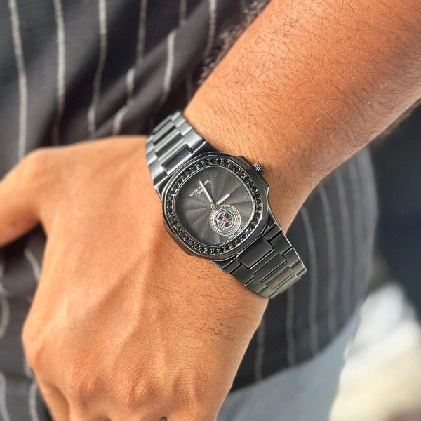 Ptk Analog Quartz Movement Watch With High Quality Strap Best finishing Body & Case