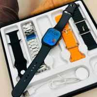 Series 9 Combo Pack With 5 Best Quality Straps, Bluetooth Calling Support, iOS and Android Compatible