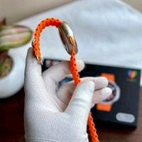 V3 Ultra Max Smart Watch 16 Inch Full Round Screen IP67 Waterproof Blood Pressure and Heart Rate Smart Watch - Orange